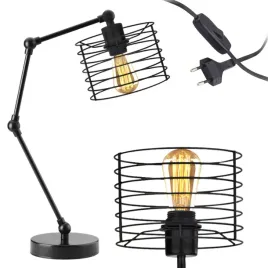 lampa-nocna-lampka-biurkowa-loftowa-druciana-industrialna-czarna-led-e27