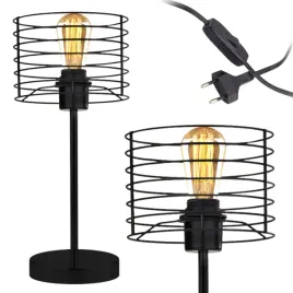 lampa-nocna-lampka-biurkowa-loftowa-druciana-industrialna-czarna-led-e27