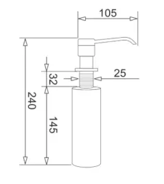 dozownik-pyramis-dp-01-300-ml-chrom