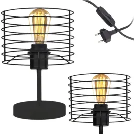 lampa-nocna-lampka-biurkowa-loftowa-druciana-industrialna-czarna-led-e27