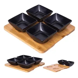 miseczki-komplet-4-kwadrat-bambus-czarny-ambiton