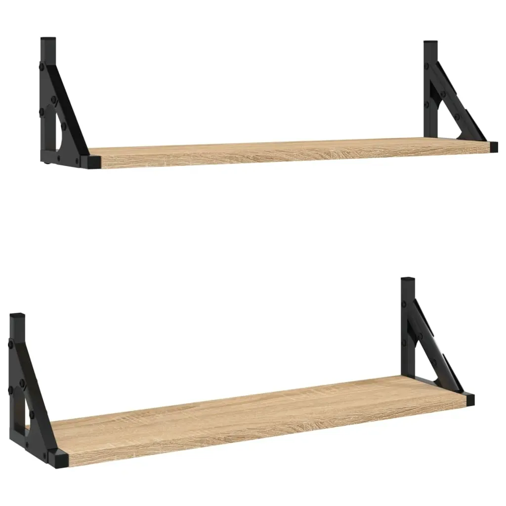 polki-scienne-2-szt-dab-sonoma-60x15x155-cm