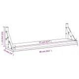 polki-scienne-2-szt-dab-sonoma-60x15x155-cm-stan-nowy