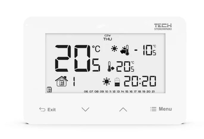 tech-bezprzewodowy-regulator-pokojowy-st293v2-bial-kolor-czarny