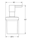 grohe-dozownik-essentials-czarny-mat-linia-essentials