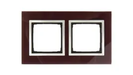 ramka-podwojna-kontakt-simon-fioletowy
