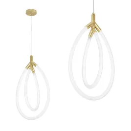 lampa-wiszaca-led-zlota-sufitowa-2-pierscienie-owalna-biala-minimalistyczna