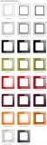 ramka-x4-biala-czarna-0-12-drs-4-deco-karlik-kolor-bialy