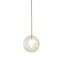 lampa-sufitowa-wiszaca-szklana-kula-20-cm-g4-transparentna-zlote-akcenty