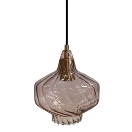 lampa-wiszaca-sufitowa-zlota-oprawka-rozowy-klosz