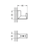 grohe-haczyk-na-plaszcz-kapielowy-selection-cube-czarny-liczba-miejsc-do-wieszania-1