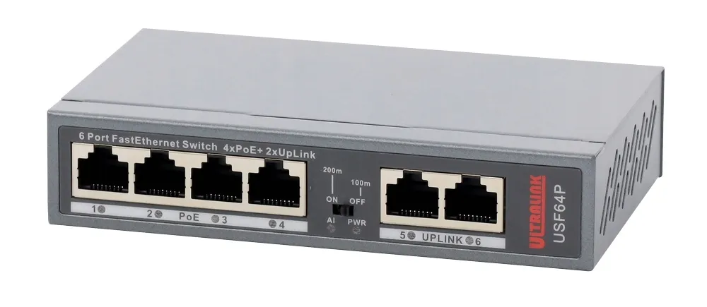 ultralink-fastethernet-switch-4xpoe-2xuplink-pulsar-waga-z-opakowaniem-0-7-kg