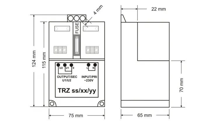 transformator-tr-40va-pulsar-awt468-certyfikat-ce-symbol-awt468
