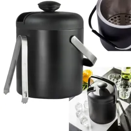 wiaderko-do-lodu-ze-szczypcami-czarny-mat-pojemnik-na-lod-termiczny-13-l