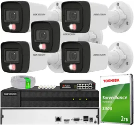 zestaw-do-monitoringu-5x-kamera-4mpx-hikvision-hybrid-light-poe-mikrofon