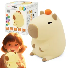 lampka-nocna-ledlumen-brazowa-silikonowa-dotykowa-led-rgb