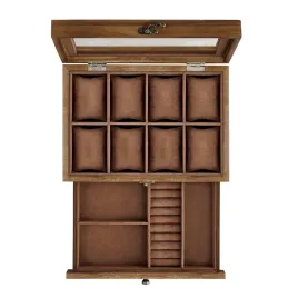 szkatulka-drewniana-songmics-z-szufladami-rustykalna-27x19x12-cm