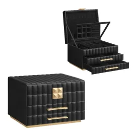 szkatulka-na-bizuterie-organizer-z-lustrem-2-szuflady-czarno-zloty-glamour