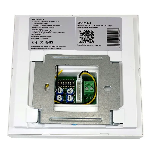 monitor-tft-43-spacetronik-dio-spd-m433w-rodzaj-domofonu-jednorodzinny