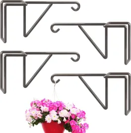 uchwyt-do-doniczek-gicare-metalowy-czarny-4-szt