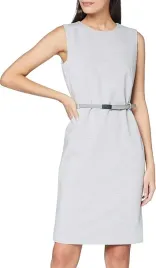 esprit-elegancka-sukienka-damska-szara-roz-de36-uk10