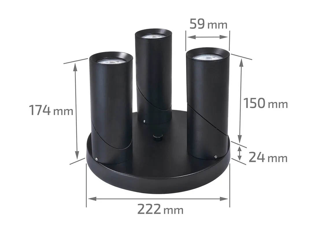 spot-okragly-masterled-czarny-kolor-czarny