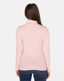 golf-damski-megitarnow-rozowy-dlugi-rekaw-wiskoza-uniwersalny