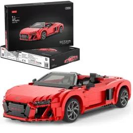 klocki-rastar-audi-r8-spyder-1-14-samochod-1440-ele-zestaw-93800