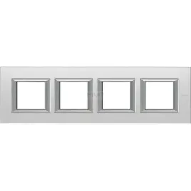 ramka-poczworna-legrand-srebrny