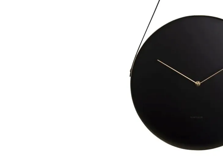 zegar-scienny-karlsson-czarny-34cm-zasilanie-baterie