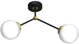 lampa-sufitowa-biala-kule-2xe14-joy-black