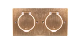 ramka-podwojna-legrand-brazowy