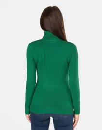 golf-damski-megitarnow-zielony-wiskoza-dlugi-rekaw-rozmiar-uniwersalny