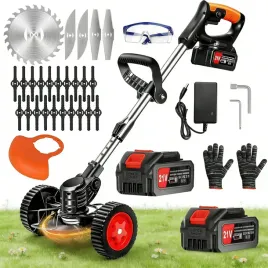 podkaszarka-akumulatorowa-ogrodowa-na-kolach-2x4000mah-kosa-do-trawy-zestaw