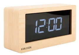 zegar-stolowy-karlsson-brazowy-25cm