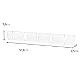 wieszak-na-ubrania-bialo-srebrny-scienny-do-przedpokoju-biura-flip-5-material-wykonania-stal-nierdzewna