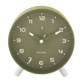 zegar-budzik-karlsson-zielony-11cm