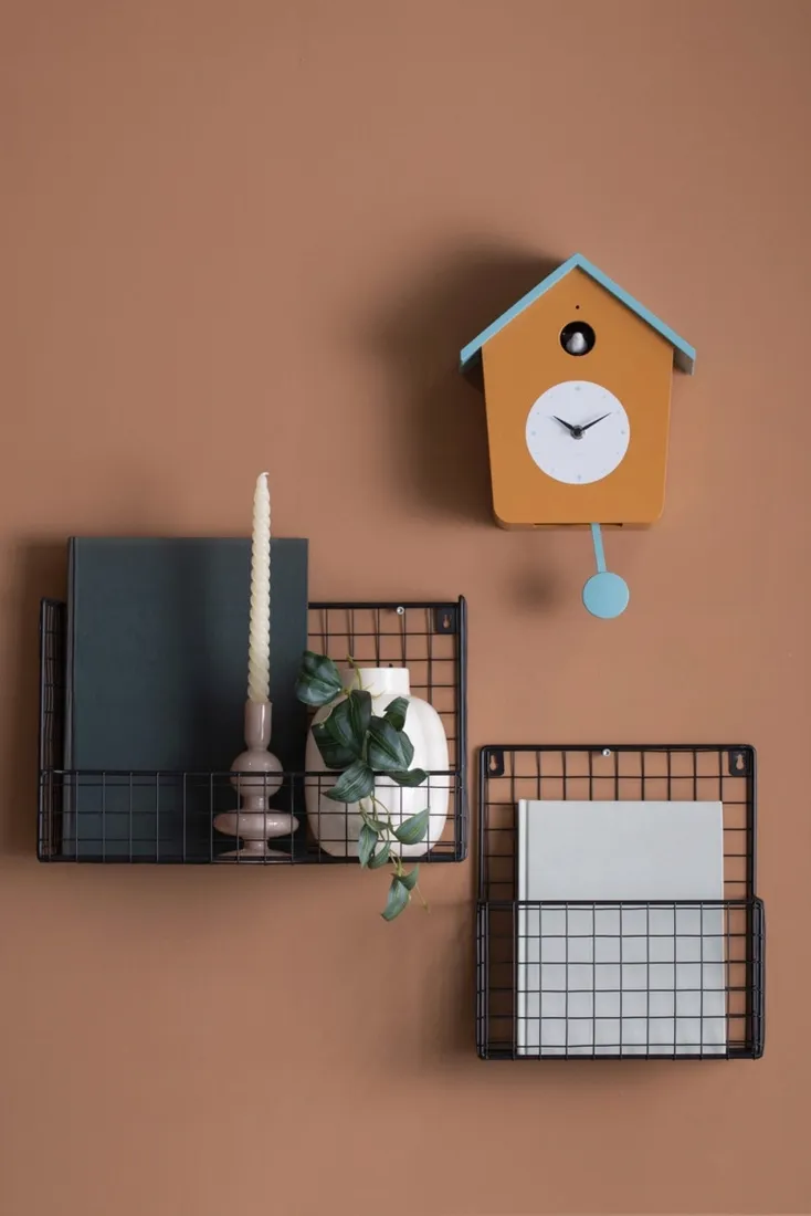 zegar-scienny-karlsson-brazowy-105cm