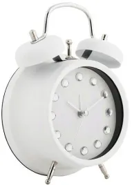 budzik-zegar-stojacy-glam-diamonds-bialy