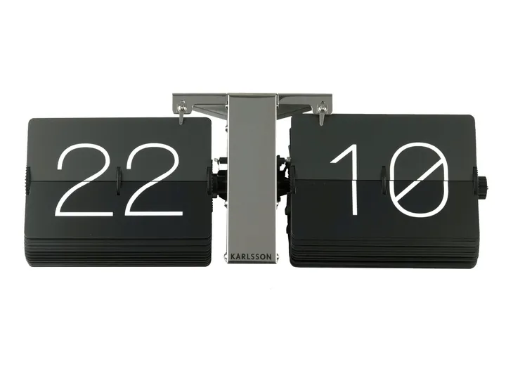 zegar-scienny-karlsson-czarny-36cm-waga-z-opakowaniem-0-5-kg