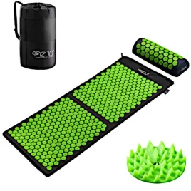 mata-do-akupresury-4fizjo-zielona-110x42-cm-z-poduszka