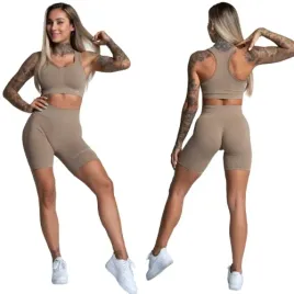 spodenki-gym-glamour-r-m-brazowy