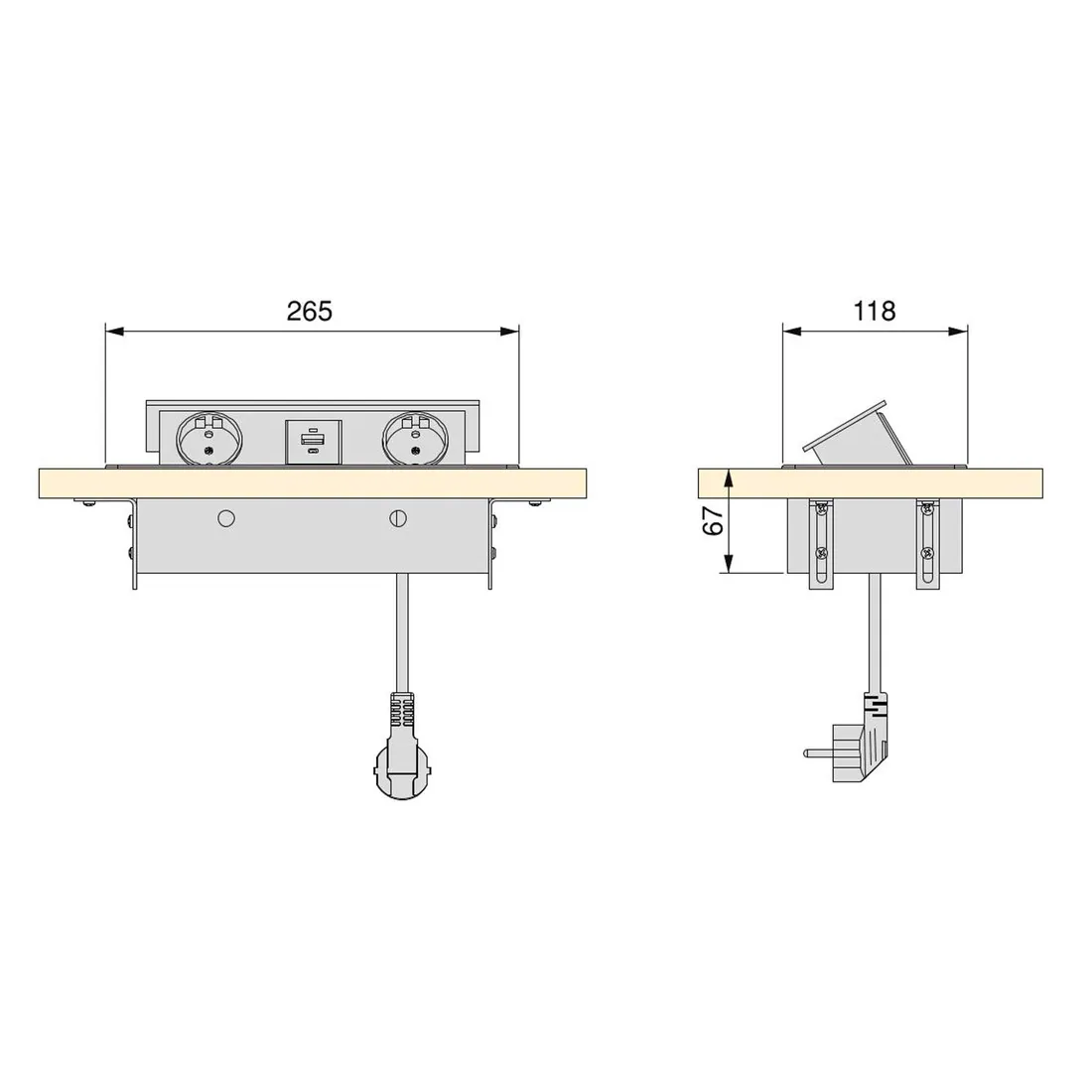 gniazdo-chowane-w-blat-atom-26-lite-usb-aluminium