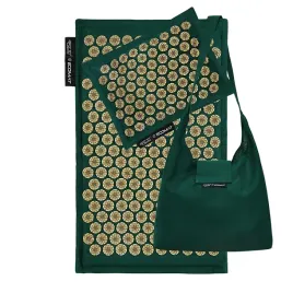 mata-do-akupresury-4fizjo-zestaw-zielony-68x42-cm-z-poduszka-40x30-cm