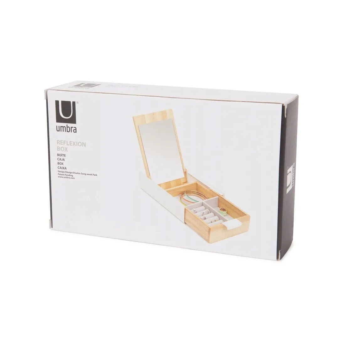 szkatulka-umbra-reflexion-biala-material-drewno