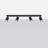 lampa-sufitowa-z-reflektorami-listwa-czarna-ryflowana-do-biura-karbon-4l-waga-z-opakowaniem-2-3-kg