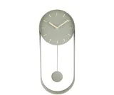 zegar-scienny-na-sciane-z-wahadlem-cichy-mechanizm-zielony-pendulum-charm-linia-charm