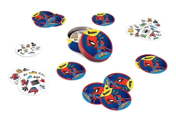 dobble-spider-man-gra-karciana-55-kart-6-rebel-szybka-refleks-czas-rozgrywki-do-15-minut