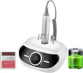 kozway-zestaw-elektryczny-pilnik-do-paznokci-35000-rpm-bialy