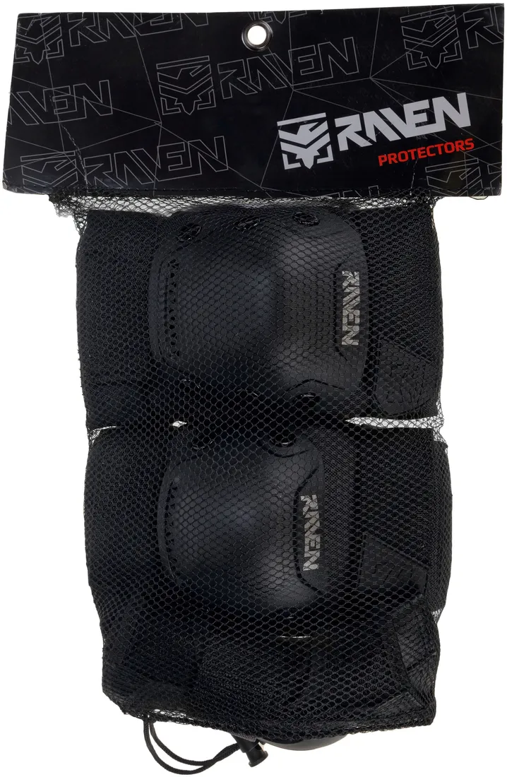 ochraniacze-raven-dexard-black-s